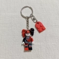 Harley quinn red + red building blocks