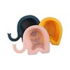 Plastic Elephant-Shaped Vegetable Washing and Draining Basket Kitchen Sink Strainer Garbage Fruit and Vegetable Washing Basin Filter