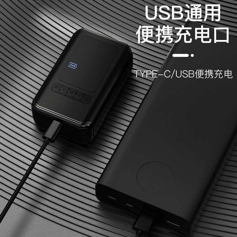 Car Air Pump Smart Mini Portable Digital Display Wireless Car Motorcycle Bicycle Tire Air Pump