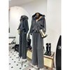 Shenzhen Nanyou Aw Soft Sweatshirt Sports Suit Women's Autumn and Winter Loose Korean Style Slim Wide-Leg Pants Two-Piece Trendy Set