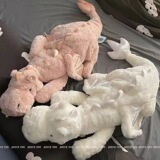 Милый динозавр, плюшевая игрушка, лежащая кукла-дракон, маленькая летающая кукла-дракон, тряпичная кукла, детская подушка для сна, девочка, большая