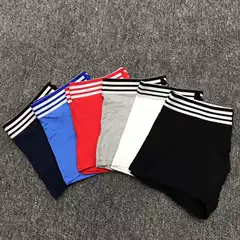 Triple Bar Men's Underwear Ad Clover Men's Underwear Pure Cotton Flat Horn Pants Trendy Brand Bottom Pants Short Head Manufacturer