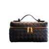 2026 New Cross-Border Quilted Sheepskin Box Bag, Genuine Leather Woven High-End Shoulder Crossbody Small Square Bag for Women