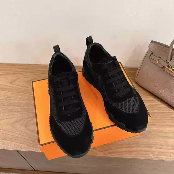 European Trendy Brand 2025 New Celebrity Couple Shoes Versatile Running Shoes Men's Casual Sports Shoes