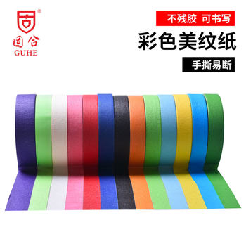 Color masking tape DIY children's creative hand-packed sealing tape car paint decorative tape