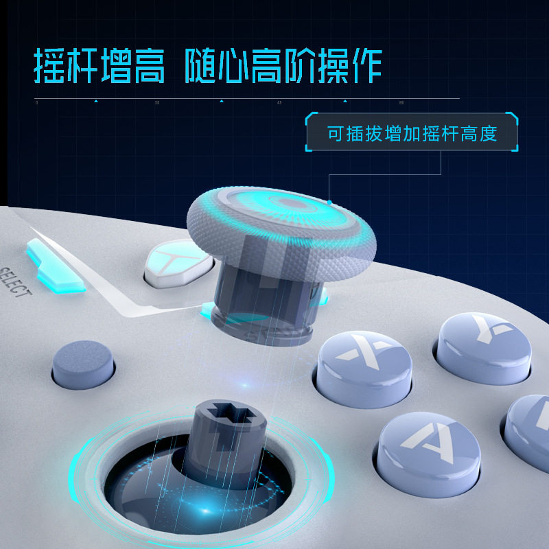 Thor G30S Competitive Version Three-Mode Game Controller Wireless Wired Bluetooth Hall Trigger Pc Computer Version Tablet