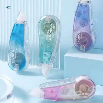 Japan Tombow Dragonfly MONO CC Correction Tape for Students Small Portable Correction Tape Transparent Fog Color