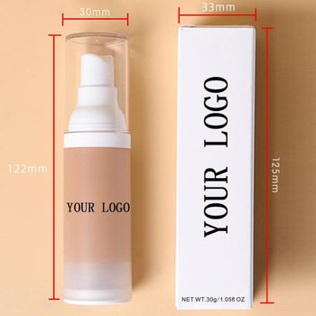 41 color liquid foundation waterproof nude color water-embellish concealer Universal long-term makeup liquid foundation spot without logo