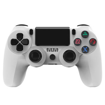 Cross-Border Private Model P4 Wireless Bluetooth Game Controller Six-Axis Dual Vibration Controller 4Th Generation with Light Strip Controller