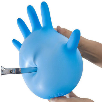 Shuanglaixing Disposable Nitrile Gloves Thickened High Elastic Kitchen Food Grade Acid and Alkali Resistant Laboratory Wear-Resistant Gloves