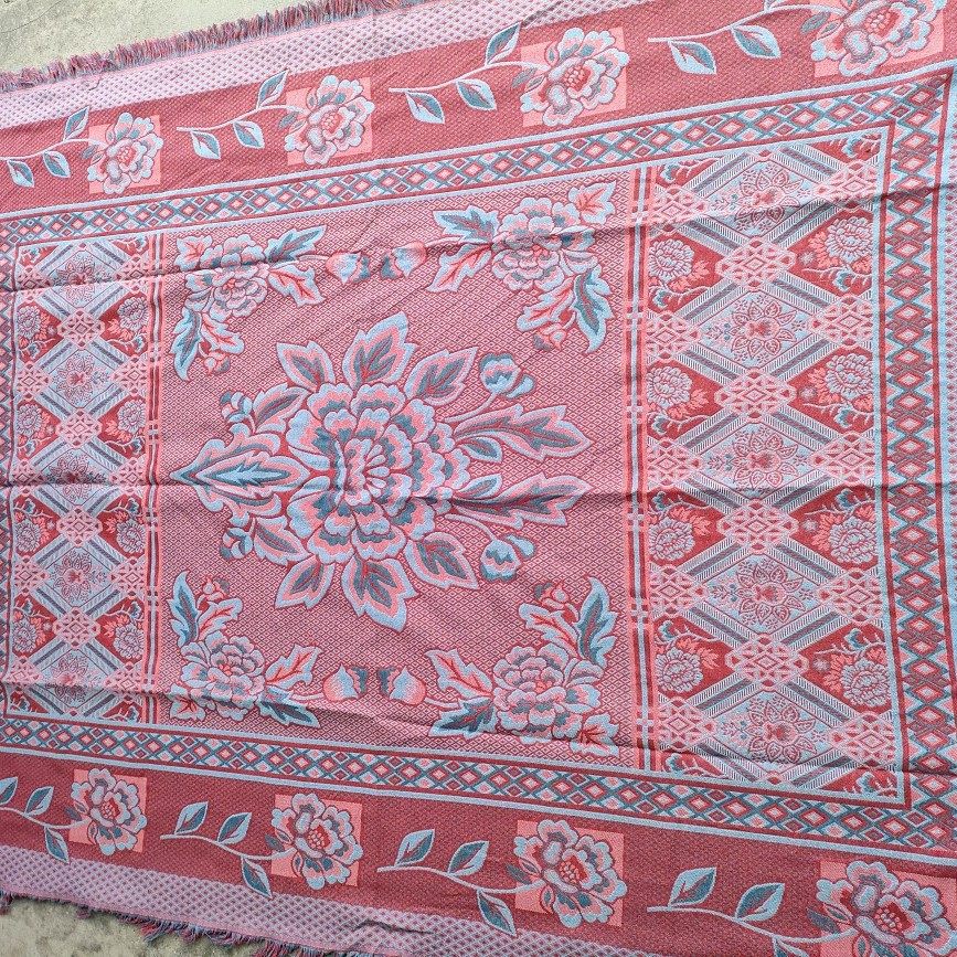 Vintage Knitted Thread Blanket Sofa Cushion Sofa Towel Tablecloth Bed Sheet Cover Blanket Cotton Thread Leisure Blanket