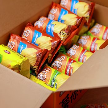 Yanjin Shop Baking Potato Chips Baking Food Potato Confusion Original Flavor Snacks Food Snacks Eating Eating Puffing Leisure