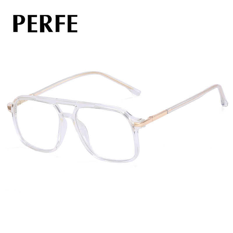 95365 foreign trade classic hot selling TR90 men's optical mirror double nose spring foot comfortable glasses frame can be equipped with glasses
