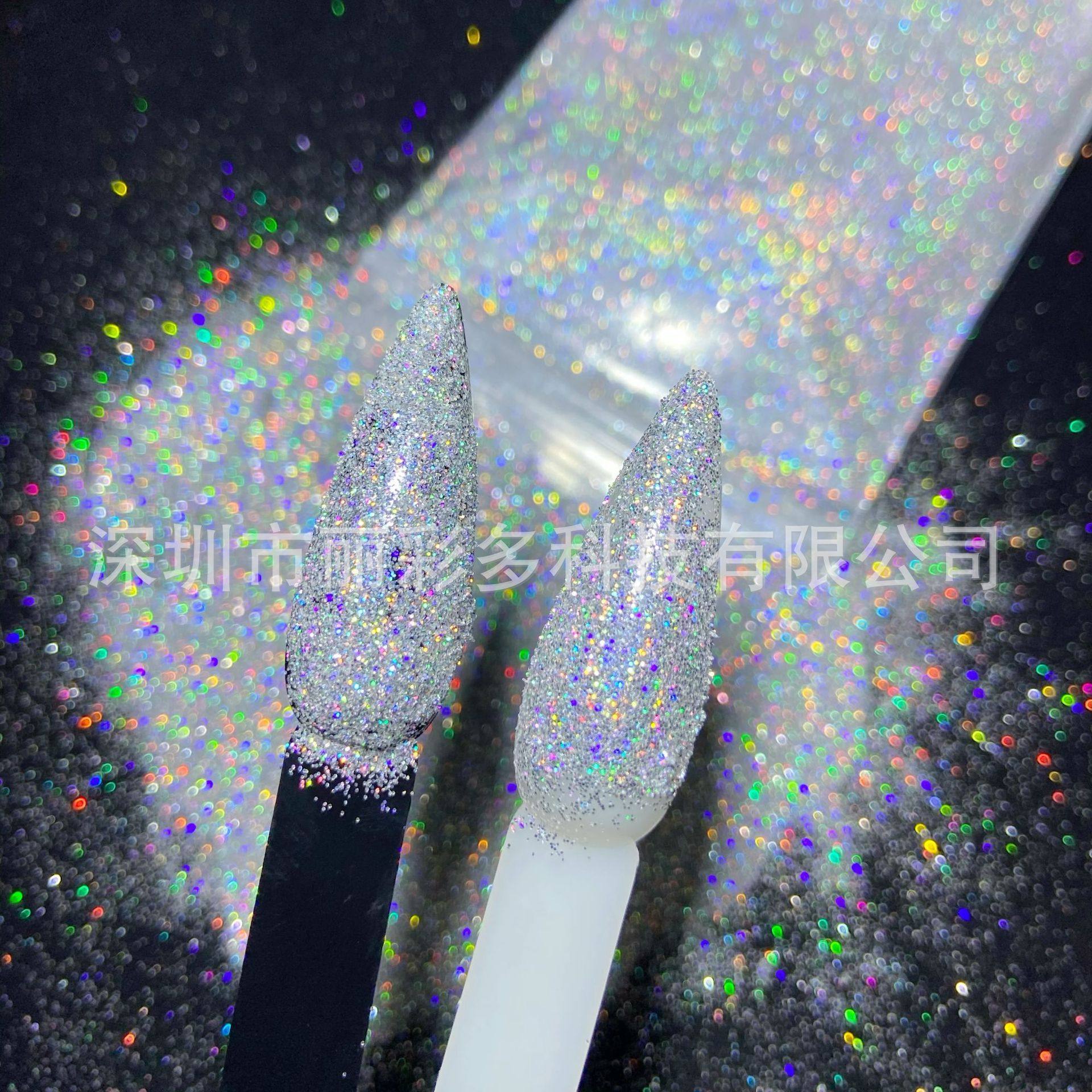 50g laser glitter powder 0.2 glitter colorful colorful color changing sequins makeup nail jewelry glitter patch