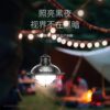 Smiling Shark New Retro Camping Light Tent Light Multifunctional Outdoor Lighting Portable Lantern Hanging Light Rechargeable