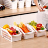 Multi-specification vegetable refrigerator storage basket kitchen household drain basket desktop sundries snack storage box manufacturers wholesale