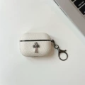 Lychee pattern white cross