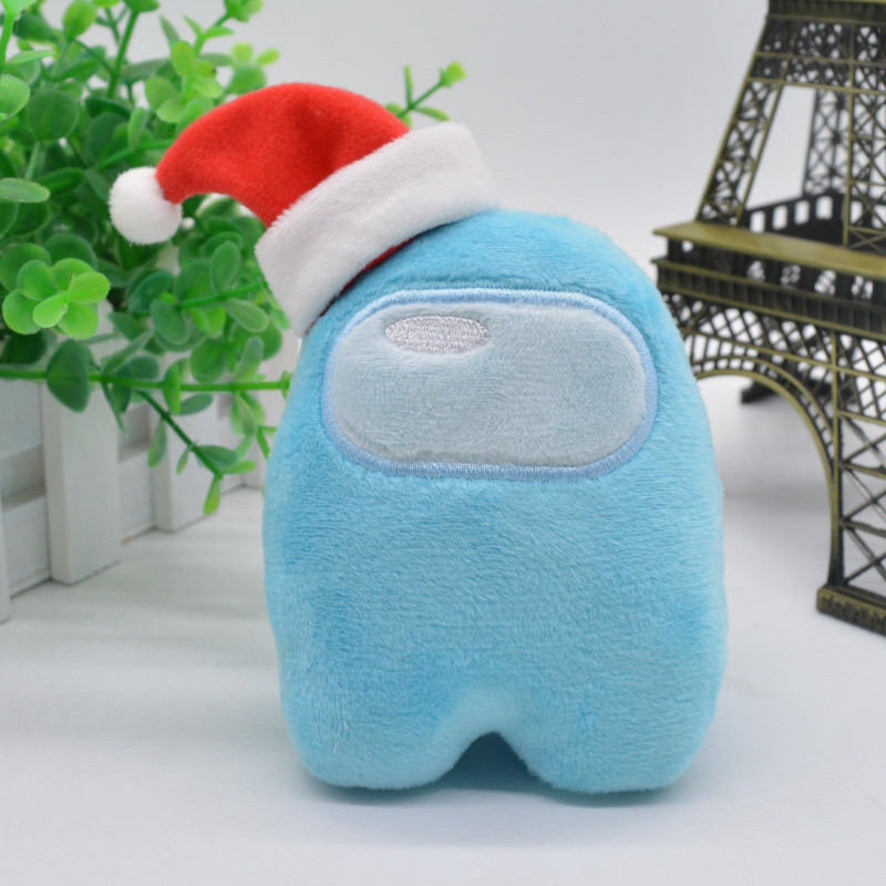 游戏公仔跨境among us plush太空杀狼人杀游戏公仔毛绒