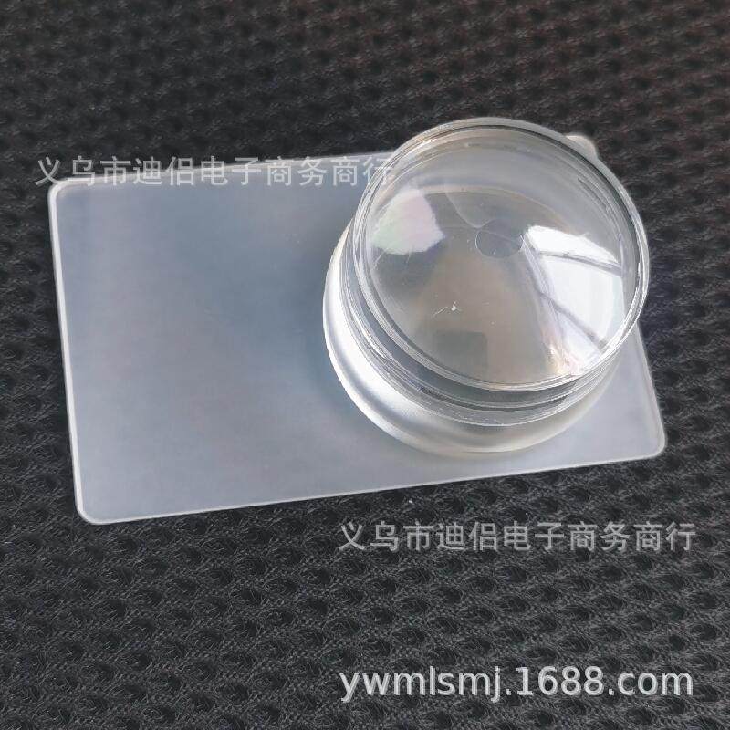 3.6 flag nail transparent seal multi-color optional nail printing transfer tool French nail tool