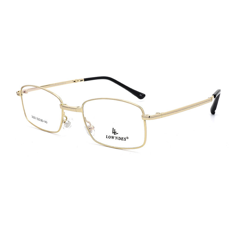 Tmall's Popular Foldableing Reading Glasses for Men, Portable, Both Far and Near, Can Be Equipped with Prescription Anti-Blue Light Alloy Glasses Frames