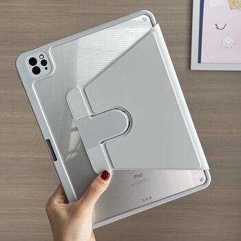 Suitable for Ipadpro 13inch Protective Case 360 ​​Rotation Air11 Generation Pen Slot 789 Tablet Case 10.2 Anti-Fall Mini