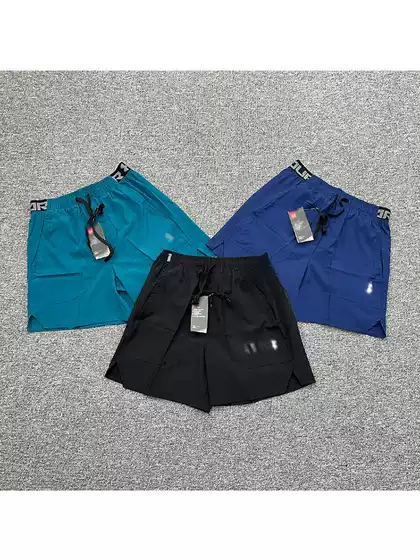 Summer New Style Ice Silk Loose Sports Quick-Drying Breathable Loose Casual Training Fitness Trendy Five-Point Pants for Men