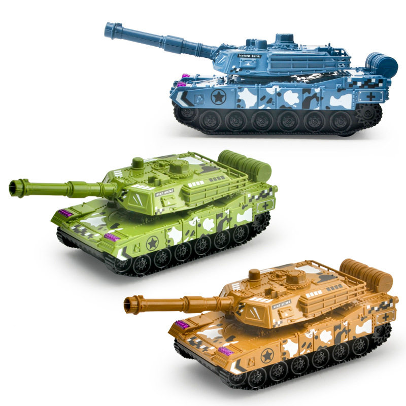 亚马逊抖音儿童玩具男孩仿真玩具坦克摩托车夹娃娃机惯性玩具车子