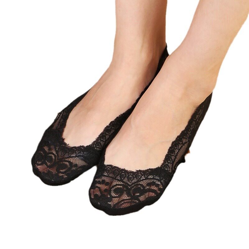 袜子女蕾丝船袜女士tutu冰丝船袜日系棉袜短袜隐形袜女学生袜批发