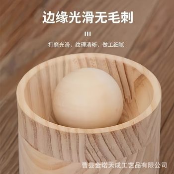 in stock Wooden Dumpling Skin Tool Rolling Nipper Tool Snow Meiniangi Rake Skin New Year Dumpling Mold