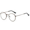 Jett 3447 Artistic Anti-blue Light Flat Glasses Metal Myopia Frame Glasses Frame Open Ball Oval Anti-blue Light Glasses