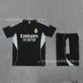 2526 short sleeve real madrid black