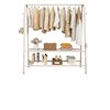 Clothes Drying Rack Floor-Standing Cream Style Bedroom Clothes Rack Dormitory Balcony Clothes Drying Rack Simple Coat Rack Clothes Drying Rack
