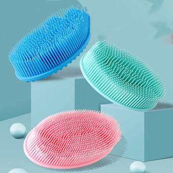 New Best-Selling Silicone Bath Brush, Soft-Bristled Cleaning Brush, Facial Cleanser, Baby Bathroom Supplies