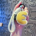 Leather 26 letter rope buckle-letter e