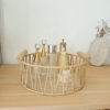 Nordic Style Fruit Storage Basket Hand-woven Storage Tray Bread Basket Light Luxury Desktop Snack Cosmetic Storage Box