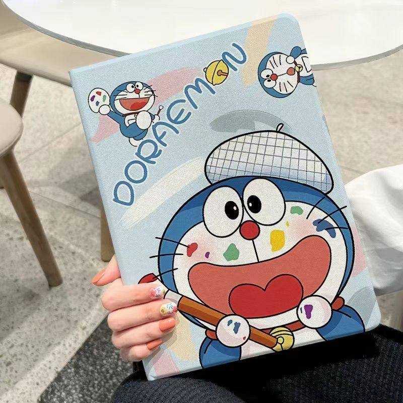 iPad Protective Case 10.9inch Air5 Cartoon 2025 New Pro11 Anti-Fall Leather Case 9/10 Generation 9.7 Jingle Cat