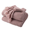 Autumn Nordic Style Solid Color New Knitted Blanket Sofa Decorative Blanket Thickened Blanket Factory in stock Cross-border Bed Tilt