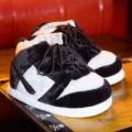 Aj1 black and white cloth base (35-44)