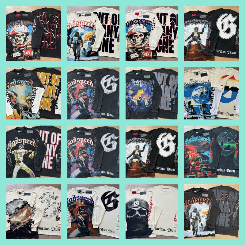เสื้อยืดคู่รัก ลายหัวกะโหลกและตัวอักษร วินเทจ แบบลำลอง ซักน้ำและทำให้ดูเก่า ทรงหลวม แขนสั้น ดีไซน์เรียบง่าย ใช้ได้ทั้งชายและหญิง
