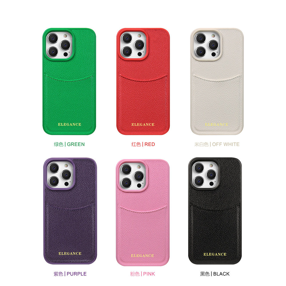 For Apple iPhone12 13 14 15 16Pro Max Plus Drop-resistant Card Case