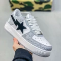 White, gray and black (leather printing)