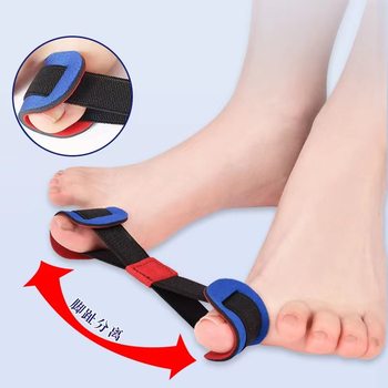 Thumb Toe Valgus Corrector Stretching Strap Correcting Bigfoot Bone Exercise Artifact Separator Pull Strap Toe Splitter