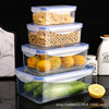Fresh-Keeping Box Set for Refrigerator, Food-Grade Sealed Kitchen Storage Containers, Transparent Storage Boxes with Lids