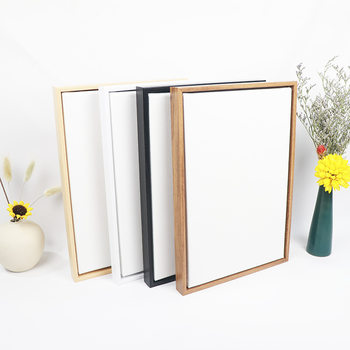 Oil painting frame 2.5cm thick custom L-shaped frame thin narrow frame photo frame poster frame decorative frame factory direct sale