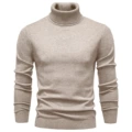 turtleneck khaki