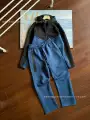 Suit. black and blue