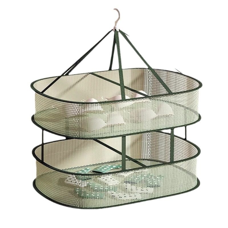 Clothes Basket, Clothes Drying Net, Socks Drying, Woolen Sweater Net Bag, Household Sweater Underwear, Solid Color Clothes Drying Rack Wholesale