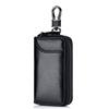 Key bag key bag men's large capacity genuine leather business household simple zipper waist hanging car Multi-Function Card bag
