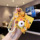 Подлинный брелок-подвеска кукла Гарфилд проекционная камера мультяшная сумка школьная сумка подарок новый милый оптом mini 6