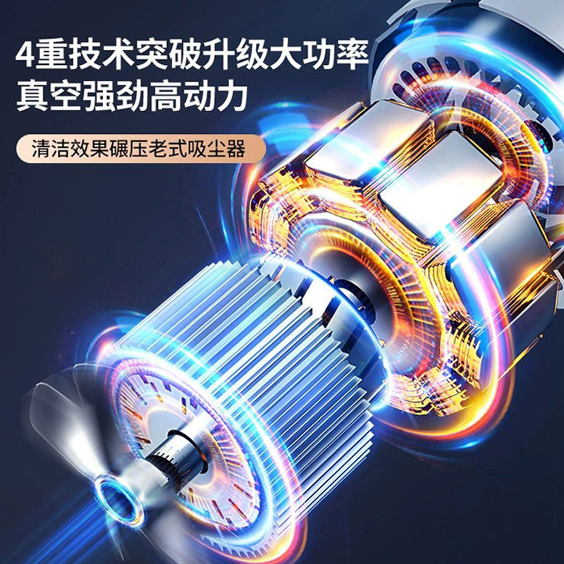 [Luo Yonghao recommend] Car Vacuum Cleaner Car Wireless Charging Large Suction Power Super Small Handheld